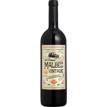Don guerino   malbec vintage miniatura